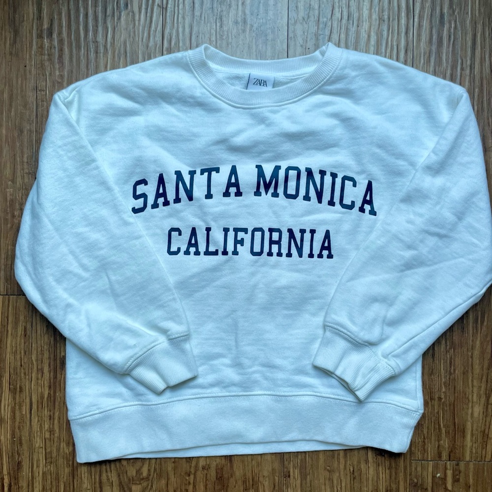 Zara Santa Monica Crewneck (Girls, 10)